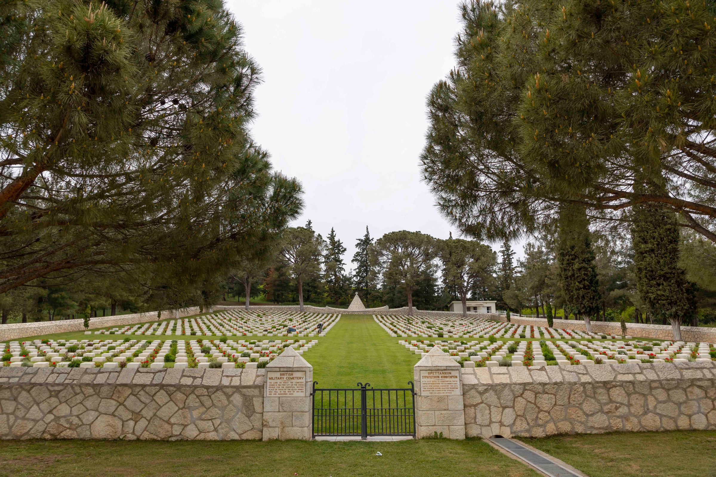British military cemetery of Polykastro 